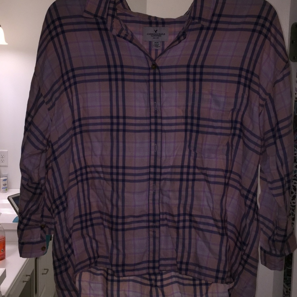 AE plaid flannel